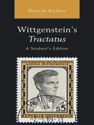 cover image of Wittgenstein's Tractatus